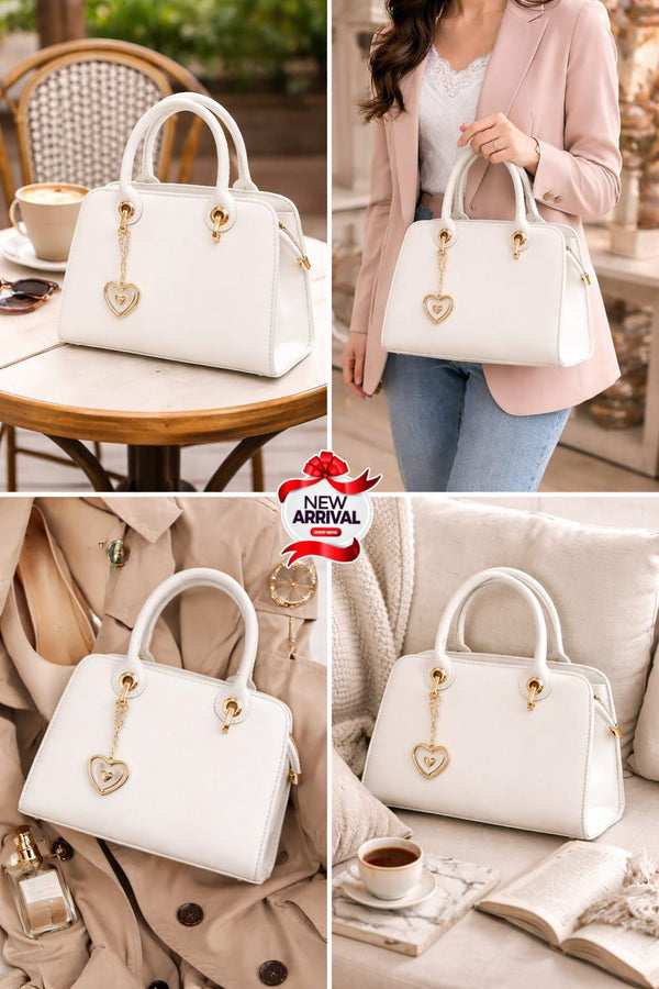 New Designer Shoulder Bag for Girls – Unique Stylish Design with Imported Keychain | Medium Size | Good Quality