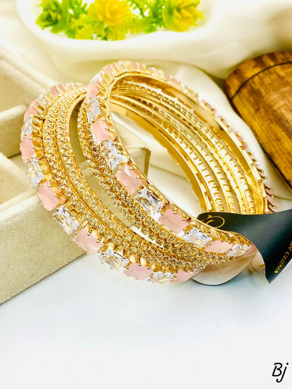New Arrival – Gold Plated Full Zircon Choriyan Set
